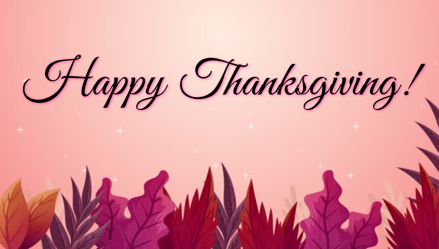 Happy Thanksgiving!